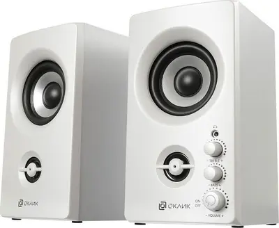 Акустика 2.0 ОКЛИК OK-164 белый