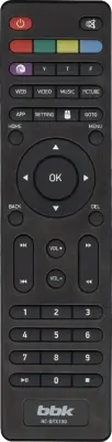 Пульт BBK RC-BTX100 для DVB-T2 ресивера