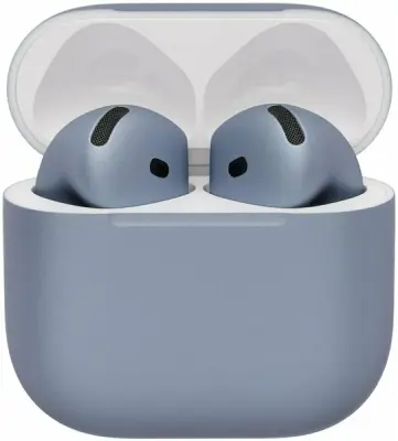 Беспроводные наушники Apple AirPods 4 с шумоподавлением (МХР93) Pro Blue