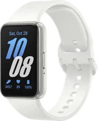 Умные часы Смарт-часы Samsung Galaxy Fit 3 SM-R390 серебристый ЕАС