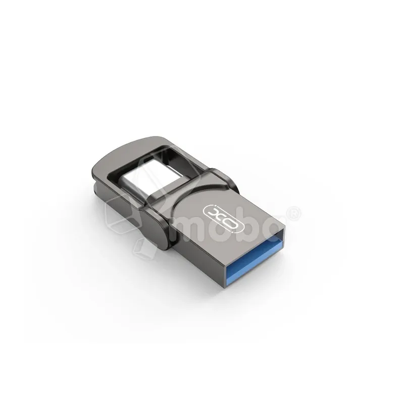 USB-флеш (USB 3.0 + Type-C) 128GB XO DK10 Wise Серебро