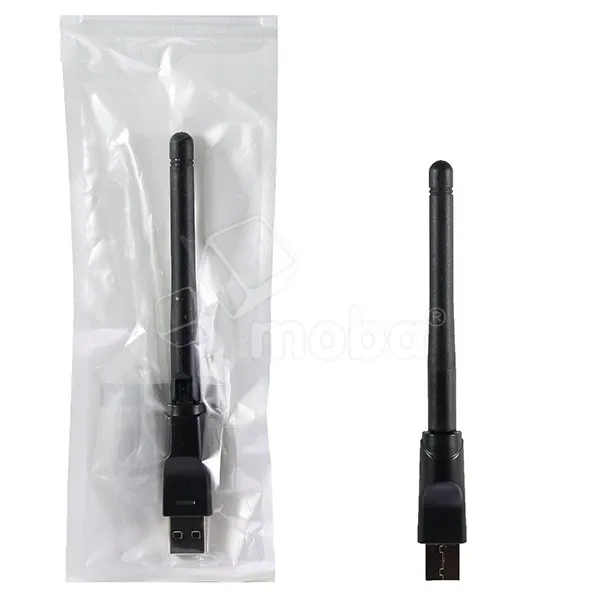 USB Wi-Fi адаптер (2,4 GHz) (тех.упак.) Черный