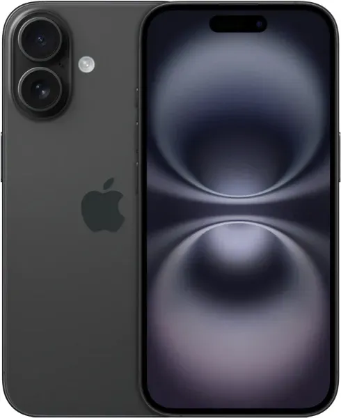 Смартфон Apple iPhone 16 256Gb nano SIM + eSim black (чёрный)