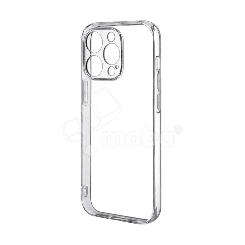 Чехол-накладка для iPhone 14 Pro (с защитой камеры, прозрачный)