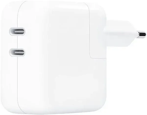 Сетевая зарядка Сетевой адаптер питания Apple 35W Dual Type-C Port Power Adapter EAC