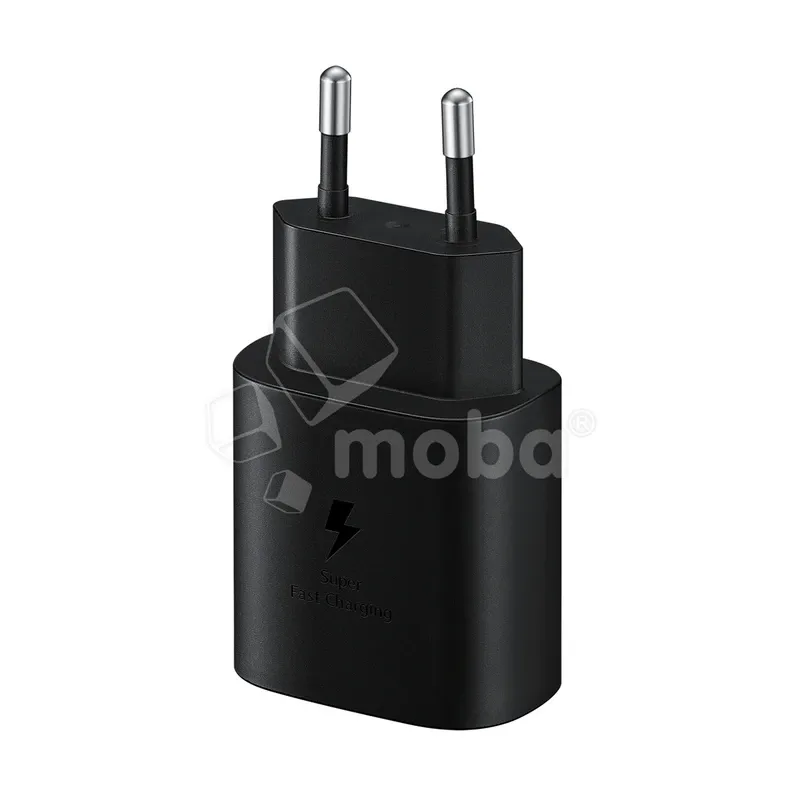 Сетевое зарядное устройство Type-C для Samsung EP-TA800 (25W, PD) (тех.упак.) Черный