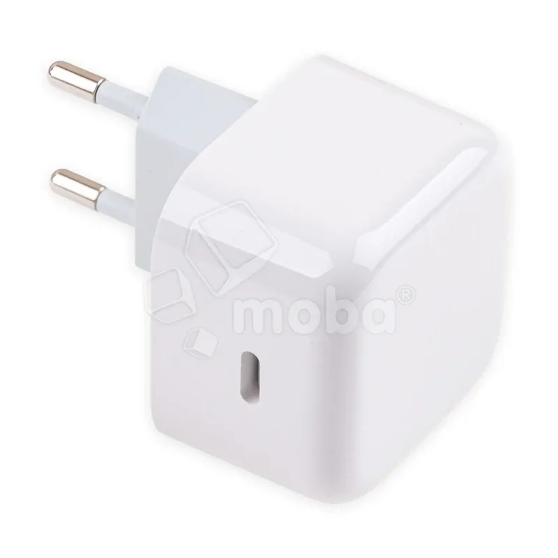 Сетевое зарядное устройство Type-C для iPhone 17/17 Pro/17 Pro Max/Air (40-60W, PD, AVS) (тех.упак.) Белый