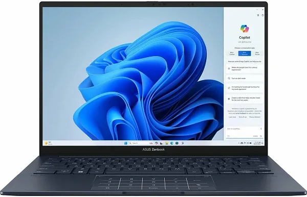 Ноутбук 14" Ноутбук Asus Zenbook (OLED, 16GB/512GB, Ultra 9 185H, Intel Arc Graphics) синий (UX3405MA-QD992)
