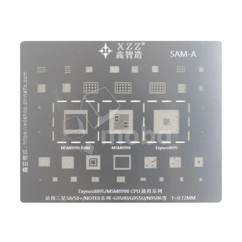 BGA трафарет XZZ Exynos 8895 для Samsung Galaxy S8/S8+/Note 8