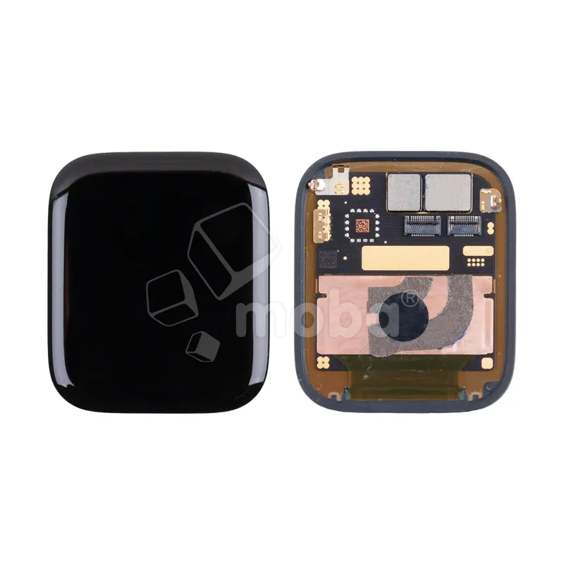 Дисплей для Apple Watch 7 45 мм в сборе с тачскрином Черный - OR100 (Снятый, без ремонта)
