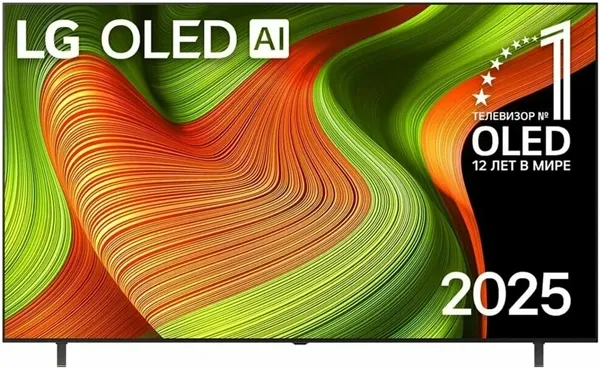 83" Телевизор LG OLED83B5RLA.ARUG 2025 (4K UHD, OLED, 120 Гц) черный