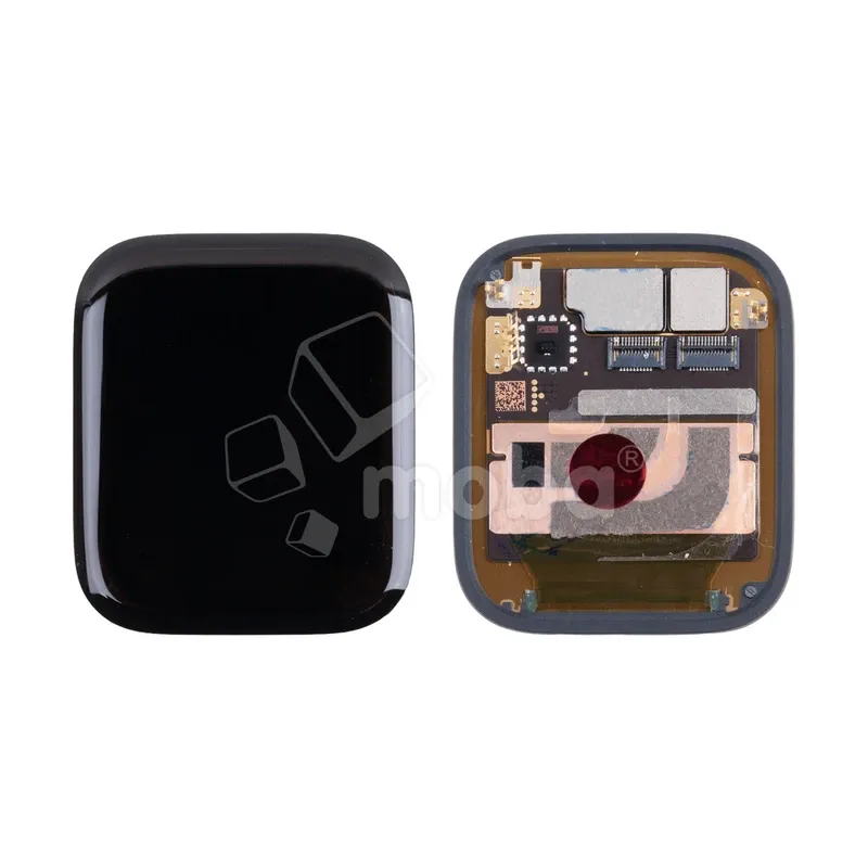 Дисплей для Apple Watch 8 41 мм в сборе с тачскрином Черный - OR100 (Снятый, без ремонта)