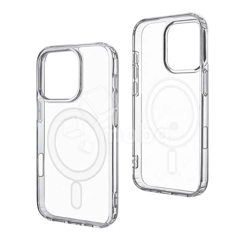 Чехол-накладка для iPhone 16 Pro Max (Magsafe, прозрачный)