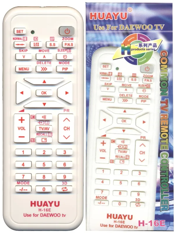 Универсальный пульт Huayu H-16E для DAEWOO TV