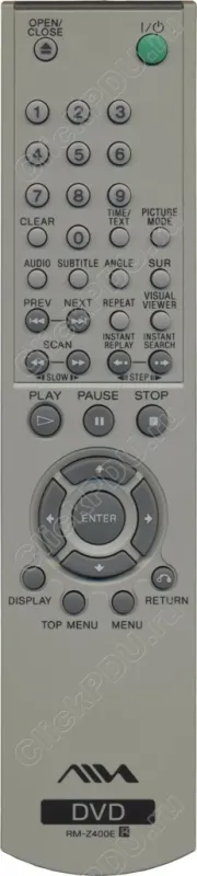 Пульт Aiwa RM-Z400E к DVD-плееру оригинальный