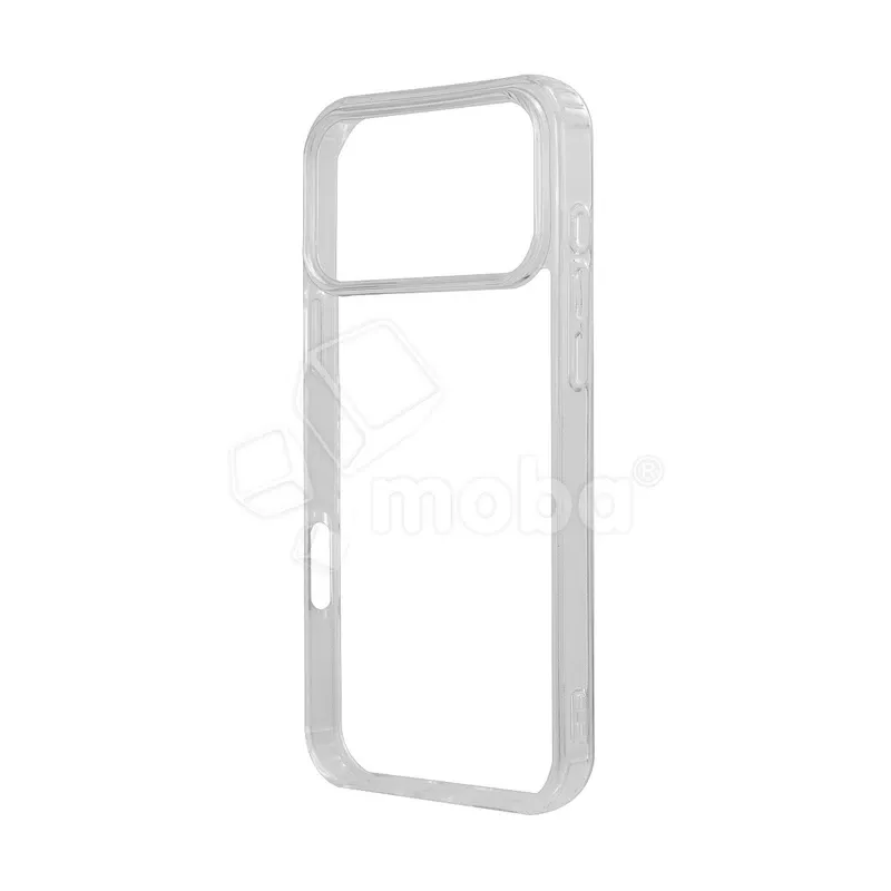 Чехол-накладка для iPhone 17 Pro Max (с защитой камеры, прозрачный)