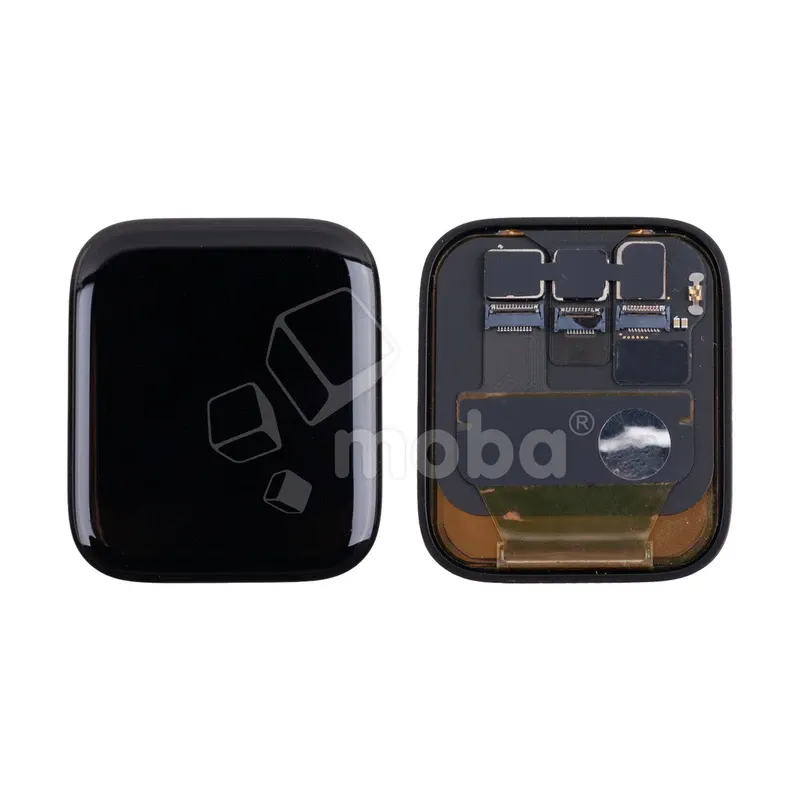 Дисплей для Apple Watch SE 2022 44 мм в сборе с тачскрином Черный - OR100 (Снятый, без ремонта)