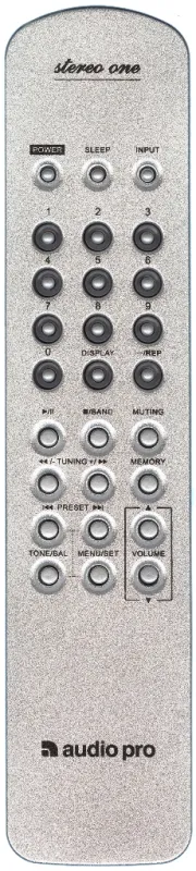 Пульт Audio Pro ST1-REM S оригинальный