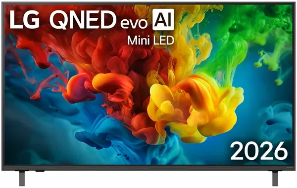 55" Телевизор LG 55QNED83B6A (2026), 4K UHD Mini-LED Smart TV черный