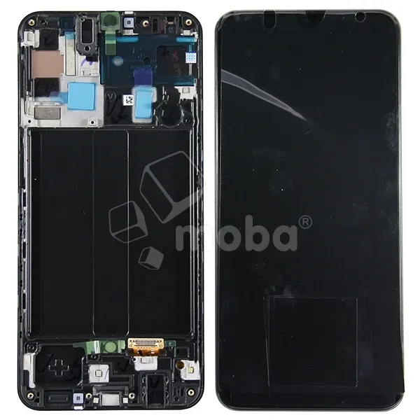 Дисплей для Samsung Galaxy A50 (A505F) модуль с рамкой Черный - OR (SP)