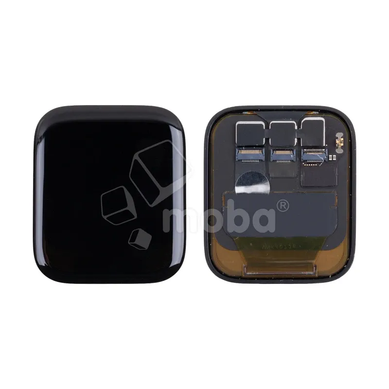 Дисплей для Apple Watch 5/SE 44 мм в сборе с тачскрином Черный - OR100 (Снятый, без ремонта)