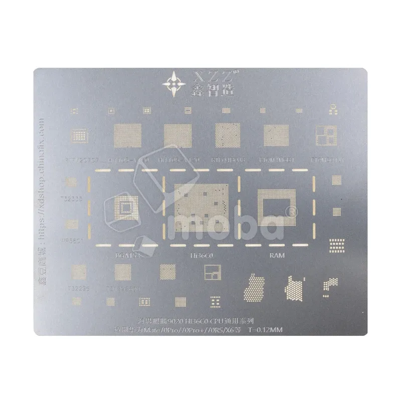 BGA трафарет XZZ HiSilicon Kirin 9020 HI36C0 для Huawei Mate 70 Pro/70 Pro +/70 RS