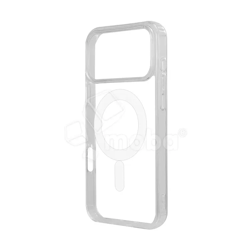 Чехол-накладка для iPhone 17 Pro Max (Magsafe, прозрачный)
