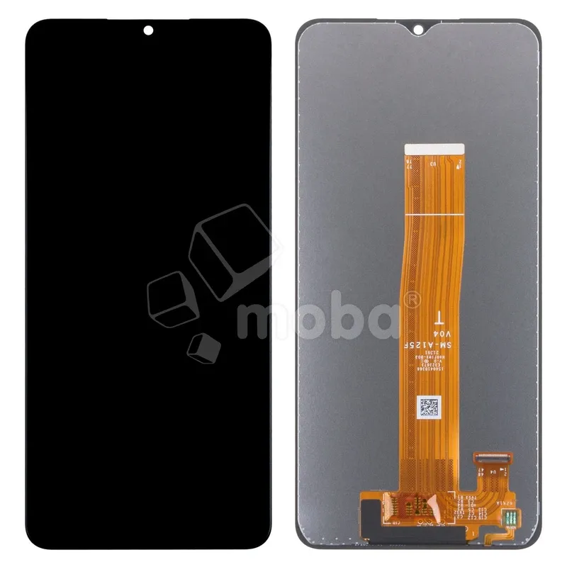 Дисплей для Samsung Galaxy A12 (A125F) в сборе с тачскрином Черный - OR
