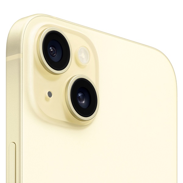 Смартфон Apple iPhone 15 Plus 128GB nano SIM + eSim yellow (желтый)