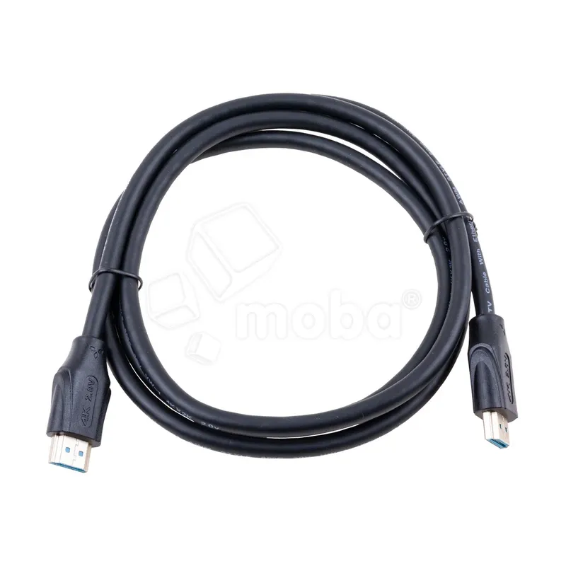 Кабель HDMI - HDMI GoPower (ver 1.4, 1,5 м) Черный