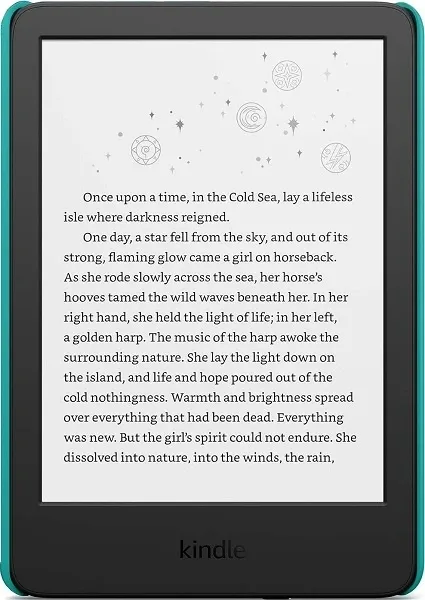 Amazon Kindle Kids с чехлом 6" 11Gen 16GB black