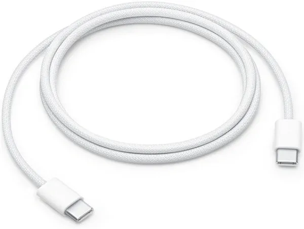 Кабель совместимый с Apple Type-C/Type-C 1м белый (MQKJ3ZE/A) (CE)