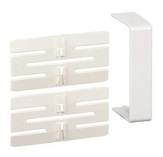OptiLine45 Накладка на стык короба 95x55 RAL9003