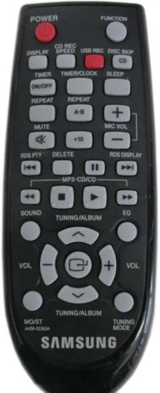Пульт Samsung AH59-02363A для музыкального центра Samsung