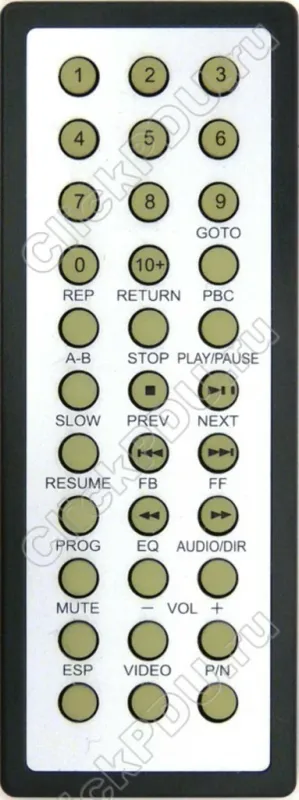 Пульт BBK PV400/410/420S Портативный MP3 оригинальный