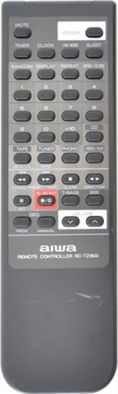 Пульт Aiwa RC-TZ800 для музыкального центра Aiwa